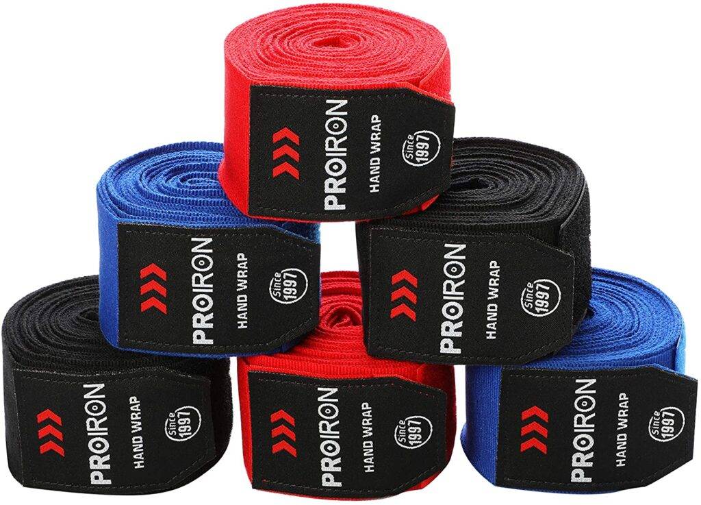 prorion hand wraps, the best budget boxing equipment, boxing hand wraps