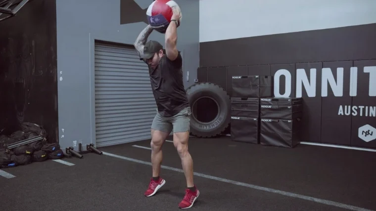 medicine ball slam, how to punch harder