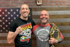 dave leduc, joe rogan and dave leduc, lethwei fighters